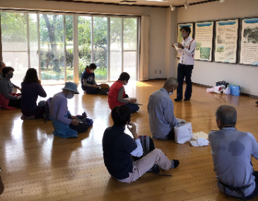 講義を受けている様子