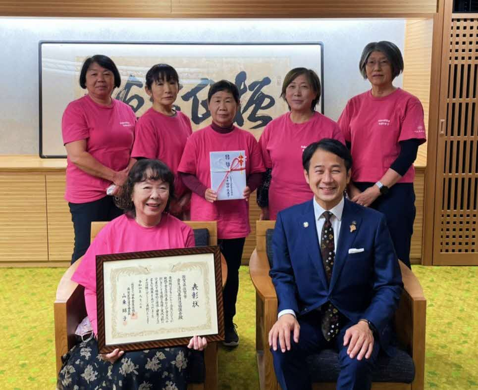表敬集合写真