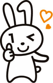 親指を立てるポーズでウィンクをしているマイナちゃんのイラスト