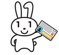 マイナちゃんとマイナンバーカードのイラスト