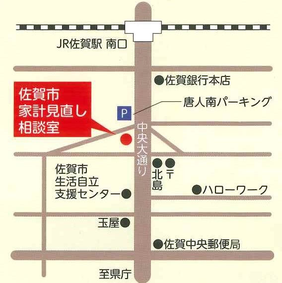 家計見直し相談室の地図