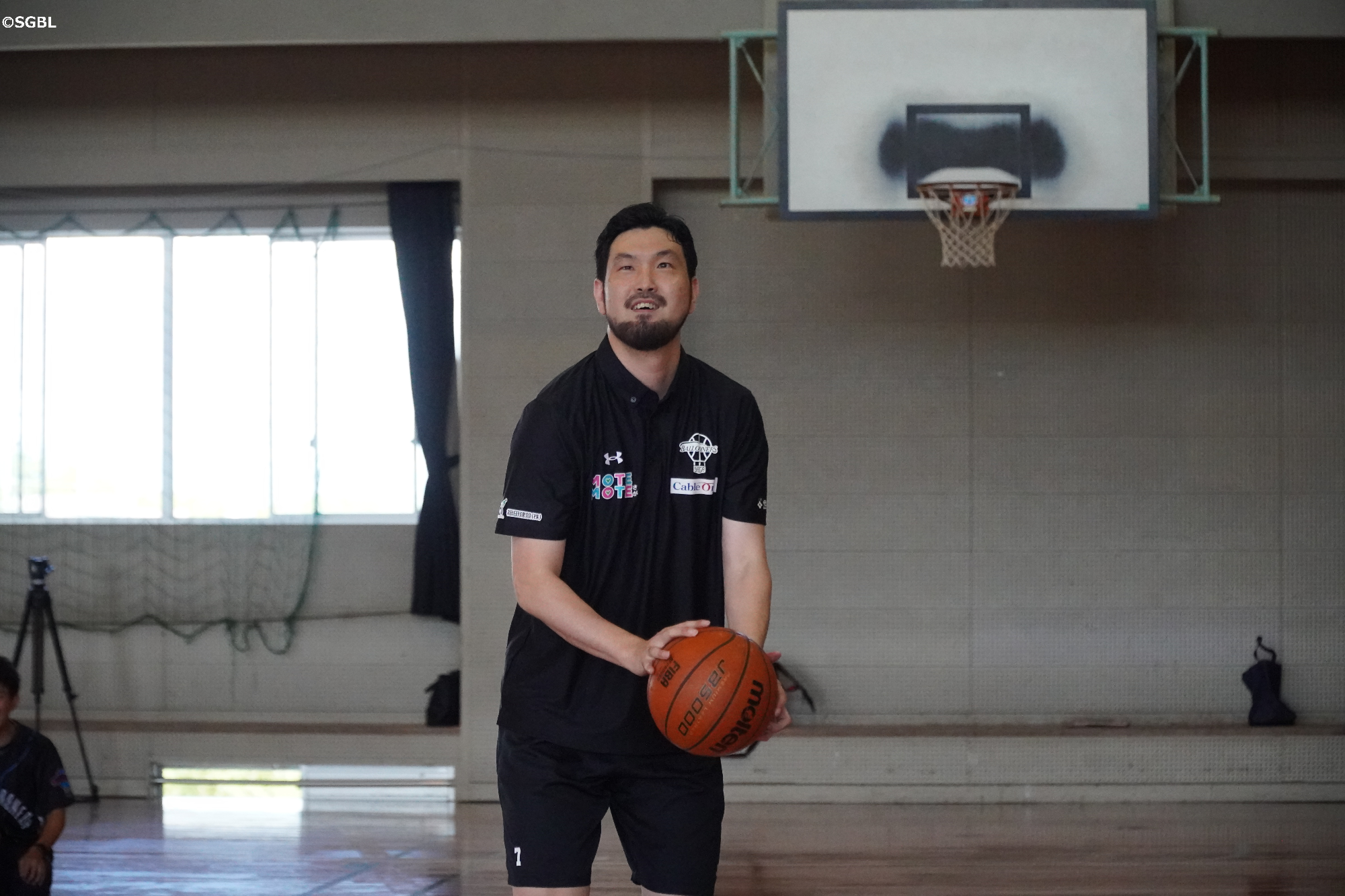 橋本選手のプレー写真